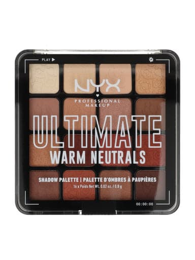 NYX Professional Makeup Ultimate sminkpaletta /warm neutrals - 1 db