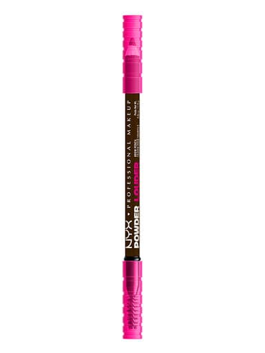 NYX Professional Makeup Powder Louder szemöldökceruza /Ash Brown - 1 db