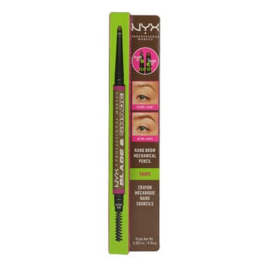 NYX Professional Makeup Blade&Shade szemöldökceruza duo /Taupe - 1 db