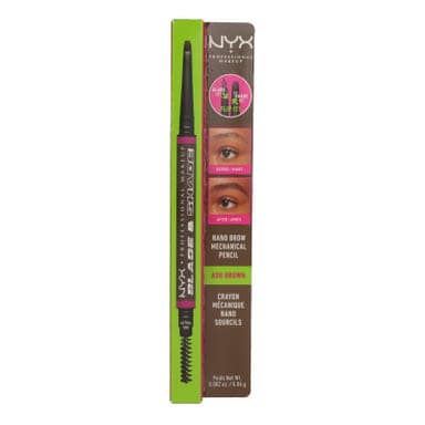 NYX Professional Makeup Blade&Shade szemöldökceruza duo /Ash Brown - 1 db