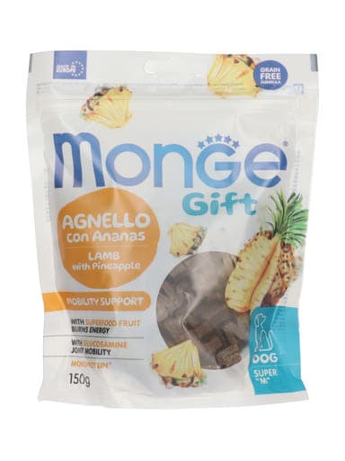 Monge Gift jutalomfalat kutyáknak báránynal és ananásszal - 150 g