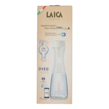 Laica vízszűrő üvegpalack szűrőbetéttel - 1 db