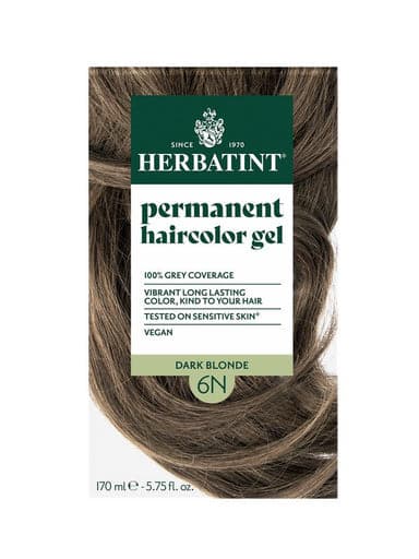 Herbatint hajfesték /6N világosbarna - 170 ml