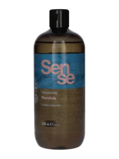 Sense masszázsolaj mandula illattal - 500 ml