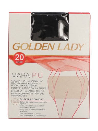 Golden Lady Mara Piu harisnyanadrág 20 Den fekete XXL - 1 db