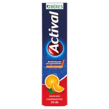 Actival Multivitamin pezsgőtabletta komplex - 20 db
