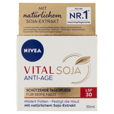 Nivea Vital Soja ránctalanító nappali arckrém - 50 ml