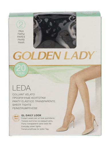 Golden Lady Leda harisnyanadrág 20 Den fekete L - 2 db