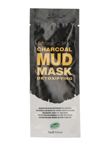 Fab Face Food iszapmaszk szénnel - 10 g