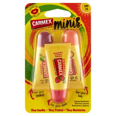 Carmex Minis ajakbalzsam SPF 15 3 db - 15 g