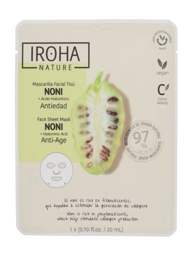Iroha Nature öregedésgátló fátyolmaszk - 1 db