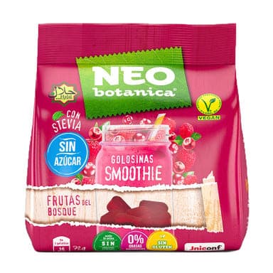 Neobotanica erdeigyümölcs ízű zselécukorka - 72 g