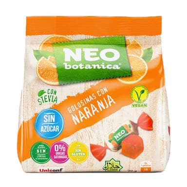 Neobotanica zselécukorka narancs izű - 72 g