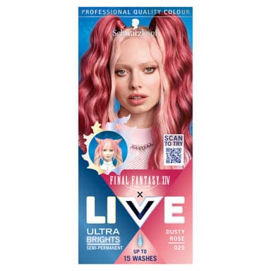 Schwarzkopf Live hajszínező /025 füstös rózsa - 1 db
