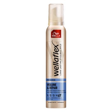 Wellaflex Volume & Repair Extra Erős hajhab - 200 ml