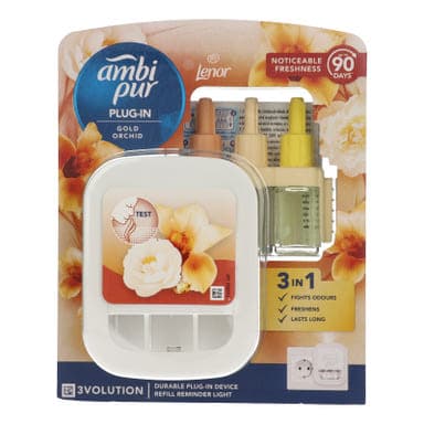 Ambi Pur 3Volution Gold Orchid elektromos légfrissítő utántöltő - 20 ml