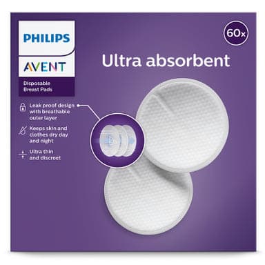 Philips Avent eldobható melltartóbetét szett - 60 db