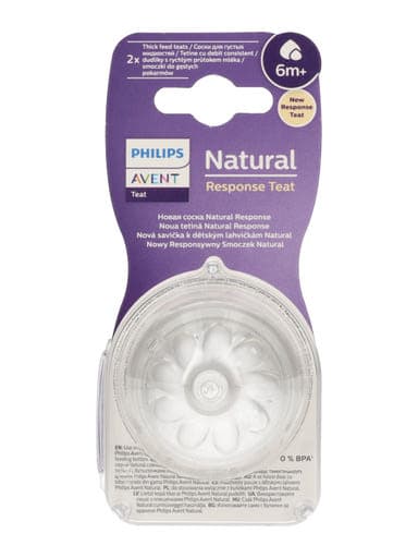 Avent Natural Response cumifej 6 hónapos kortól - 2 db