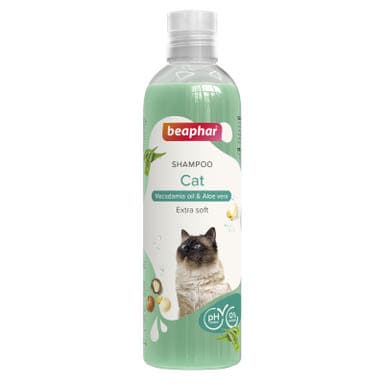 Sampon macskáknak, makadámia olajjal és aloe verával - 250 ml