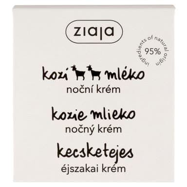 Ziaja kecsketejes éjszakai arckrém - 50 ml