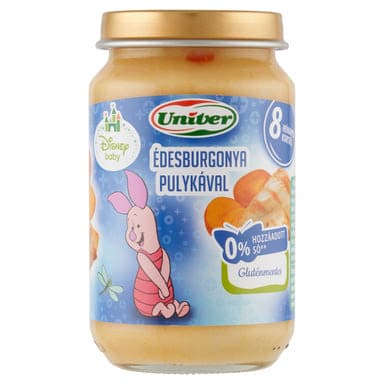Univer édesburgonya pulykahússal 8 hónapos kortól - 163 g