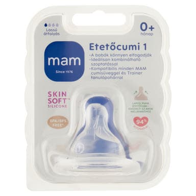 Mam etetőcumi, 0 hónapos kortól - 1 db