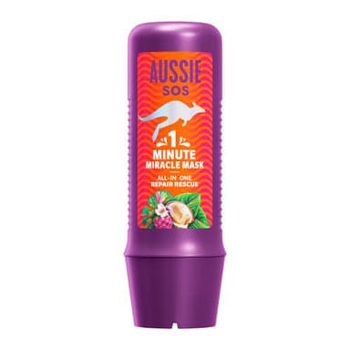 Aussie SOS 1 Minute Miracle Repair Rescue hajmask - 250 ml