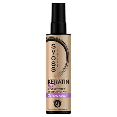 Syoss Keratin Heat Hővédő Hajformázó spray - 200 ml