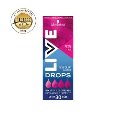 Schwarzkopf Color Live hajszínező /drops pink - 3 g