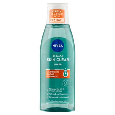 Nivea Derma Skin Clear arctisztító tonik - 200 ml