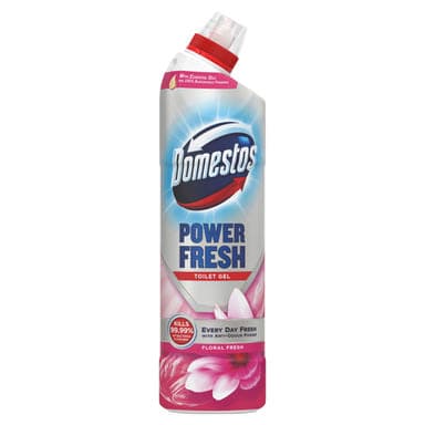 Domestos Power Fresh Floral Fresh WC tisztító gél - 700 ml