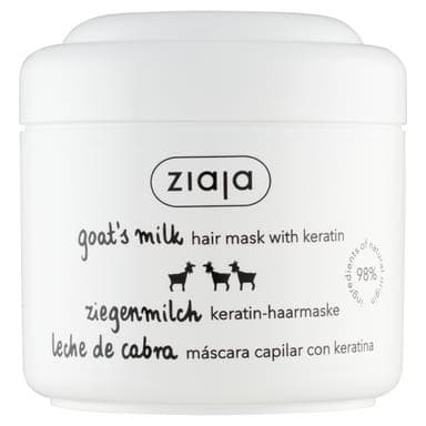 Ziaja Kecsketejjel Hajerősítő hajpakolás - 200 ml
