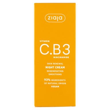 Ziaja C B3-vitamin éjszakai arckrém niacinamiddal - 50 ml