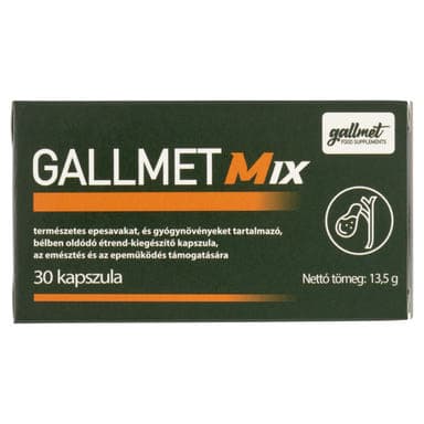 Gallmet-M étrend-kiegészítő kapszula - 30 db