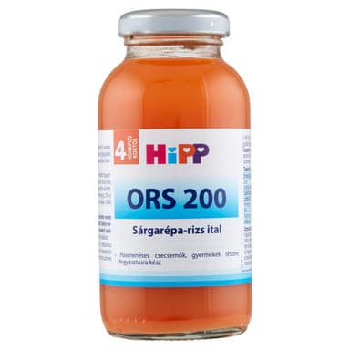 Hipp Bébiital Sárgarépa Rizs Ízesítéssel Hasmenés Kezelésére 4 Hónapos Kortól - 200 ml