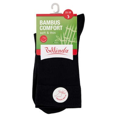 Bellinda Bambusz Fekete 35-38 Női Zokni - 1 pár