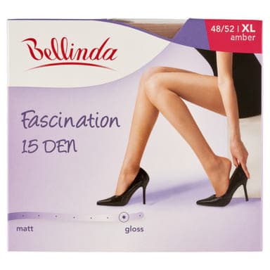 Bellinda harisnya Fascination 15den Amber XL - 1 db