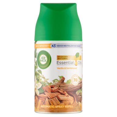 Air Wick Freshmatic automata légfrissítő utántöltő vanília és szantálfa illattal - 250 ml