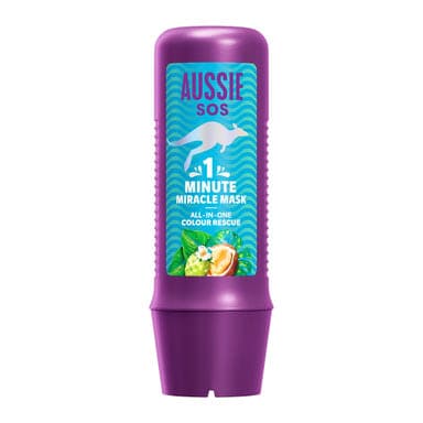 Aussie SOS 1 Minute Miracle Colour hajmaszk - 250 ml