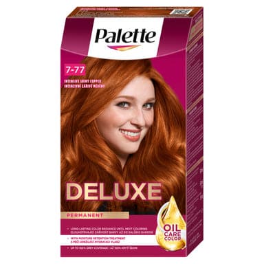 Palette Deluxe 7-77 intenzív ragyogó réz intenzív krémhajfesték (562) - 1 db
