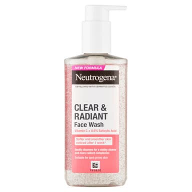 Neutrogena Clean&Radiant arctisztító gél - 200 ml