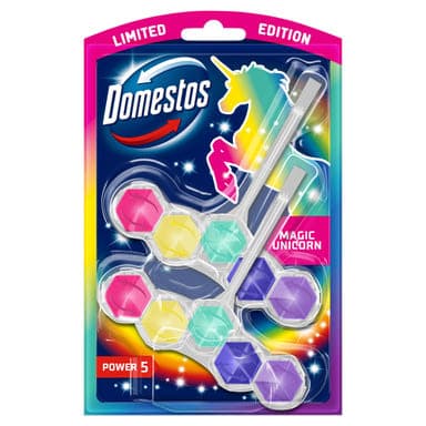 Domestos Power5 Magic Unicorn WC illatosító 2x50 g - 100 g