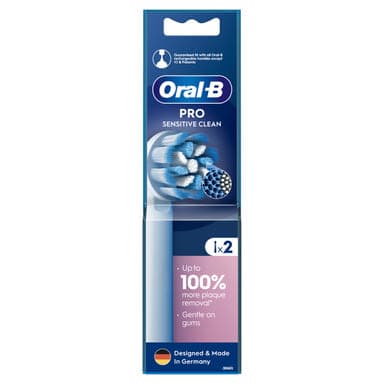 Oral-B Pro Sensitive Clean fogkefefej - 2 db