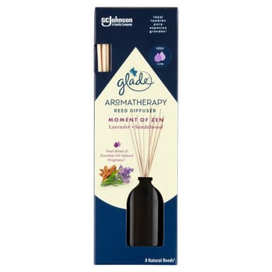 Glade Aromatherapy Reed Diffuser Moment of Zen fapálcás illatosító - 1 db