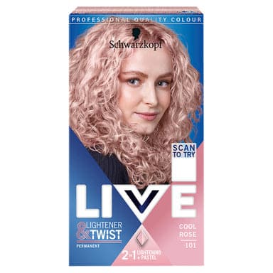 Schwarzkopf Live tartós hajfesték /lila rozé arany 105 - 1 db