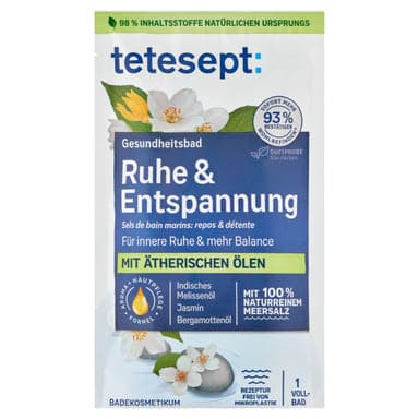 Tetesept fürdősó lazító - 80 g