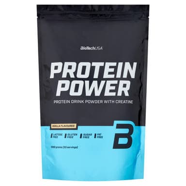 BioTechUSA Protein Power italpor vanília - 1000 g