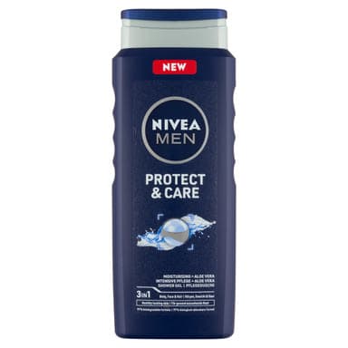 Nivea Men Protect & Care tusfürdő - 500 ml