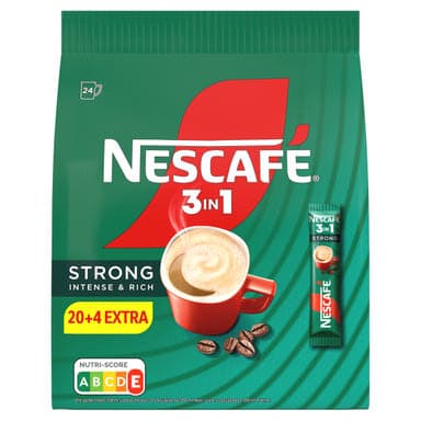 Nescafé 3in1 Strong kávéspecialitás 24 db - 17 g