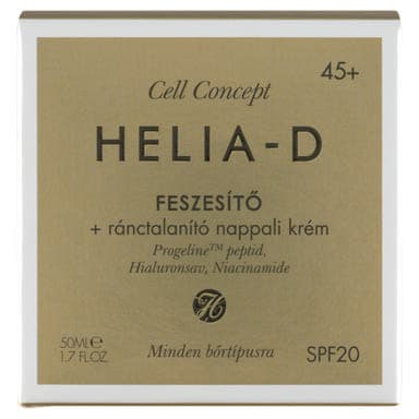 Helia-D Cell Concept feszesítő ránctalanító nappali krém 45+ - 50 ml